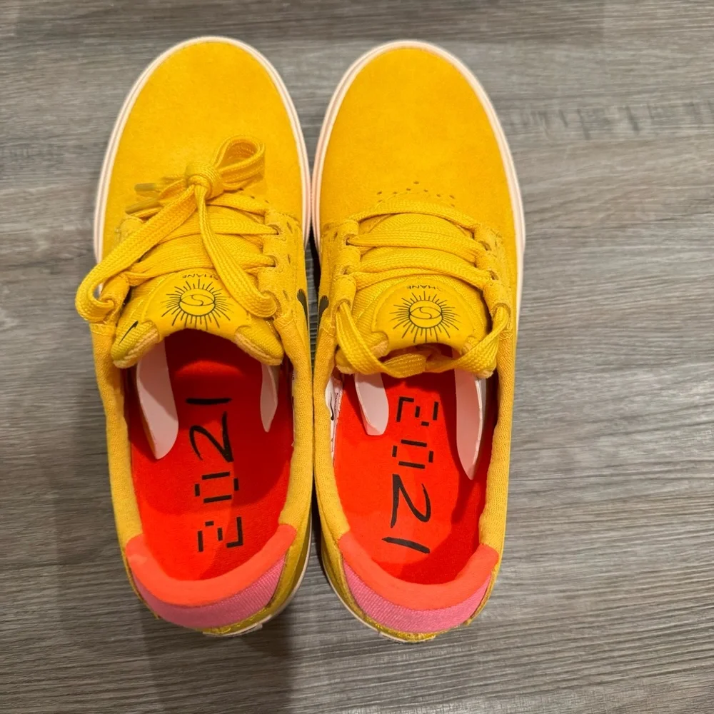Nike SB Shane T Pollen Yellow Low Top Sneakers